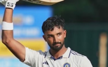 देवदत्त पडिक्कल 199 रन बनाकर आउट, दोहरे शतक से चूके:इंडिया-A ने न्यूजीलैंड-A पर 200+ रन की बढ़त बनाई; तीसरे दिन स्कोर 420/7