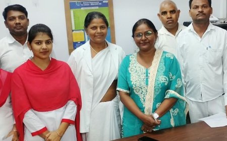 प्रयागराज में ग्रुप डी कर्मचारियों के लिए स्वास्थ्य जांच शिविर:160 लोगों ने लिया हिस्सा, सेंट्रल हॉस्पिटल और DRM ऑफिस में हुआ आयोजन