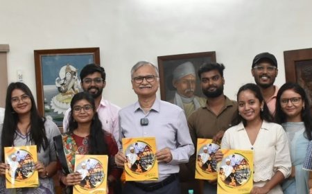 काशी हिन्दू विश्वविद्यालय की पत्रिका का विमोचन:प्रयोगशालाओं से महामना अभिलेखागार तक, ‘संचेतना’ में बीएचयू की पूरी तस्वीर