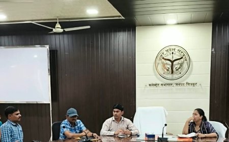 चित्रकूट दीपावली मेले की तैयारियों की समीक्षा हुई:ADM ने रामघाट की सफाई पर जोर दिया, तय समय में काम पूरा करने के निर्देश