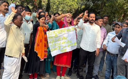 TGT-PGT में पुरानी नियमावली की मांग जारी:छात्र बोले-पुराने पैटर्न पर मिले एक अवसर, 26 अक्टूबर को निदेशालय घेराव की चेतावनी
