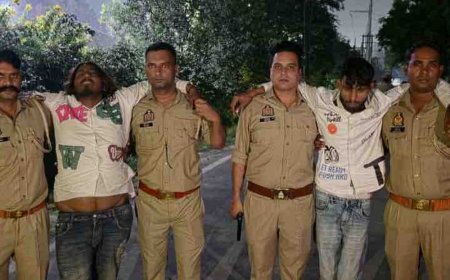 टप्पेबाजी के दो आरोपी पुलिस मुठभेड़ में गिरफ्तार:गाजियाबाद में सिहानी गेट पर बदमाश गोली लगने से घायल; तमंचा और नकदी बरामद