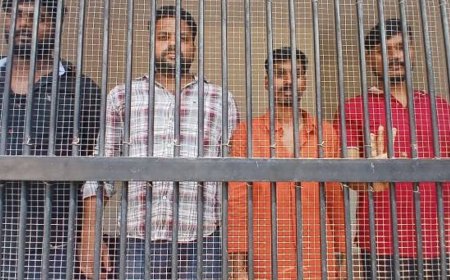 गोरखपुर में लॉरेंस बिश्नोई गैंग के 4 बदमाश गिरफ्तार:2 ऑटोमेटिक पिस्टल बरामद, अवैध असलहा की तस्करी करते थे