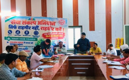 हिट एंड रन में मृतक को 2 लाख मुआवजा:बलिया में परिवहन विभाग ने दी जानकारी, घायल का 1.5 लाख तक मुफ्त इलाज