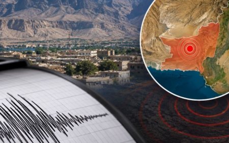 पाकिस्तान के बलूचिस्तान में 5.7 तीव्रता का भूकंप आया:सिंध में भी झटके महसूस हुए; इतनी ही तीव्रता का भूकंप फरवरी में भी आया था