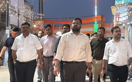 विजयदशमी पर सीएम की शोभायात्रा को लेकर नगर निगम अलर्ट:लटकते तार हटेंगे और झालरों से सजेगा मार्ग
