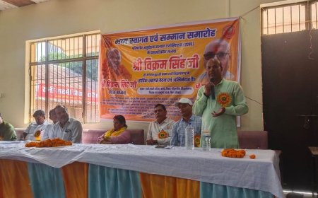 सिद्धार्थनगर में अनुदेशक कल्याण एसोसिएशन कार्यक्रम:अनुदेशकों ने नियमितीकरण और एरियर भुगतान की मांग; माहेश्वरी पाठक बने जिलाध्यक्ष