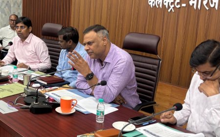 गंगा में गिरने वाले 163 नालों की टैपिंग होगी:मिर्जापुर में डीएम ने निर्देश दिए, कहा- समय पर काम पूरा करें