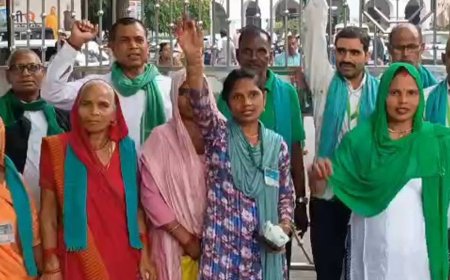 ओलावृष्टि से फसलें खराब, किसानों ने मांगा मुआवजा:धान खरीद में देरी न हो, गन्ने का मूल्य 600 रुपये करने की मांग