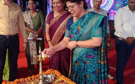 देवा मेला में गूंजे देशभक्ति के तराने:समूह गायन में जीजीआईसी बाराबंकी और एकल नृत्य में वारिस चिल्ड्रेन एकेडमी बनी विजेता