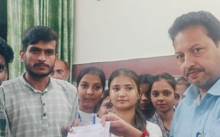 छात्रवृत्ति फॉर्म भरने में दिक्कत, एबीवीपी ने उठाई आवाज:आवेदन की तारीख एक माह बढ़ाने की मांग, प्रदर्शन की चेतावनी