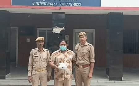 सहारनपुर में 25 हजार का इनामी शाहनवाज अरेस्ट:बिहार के दो लोगों से 16 लाख की थी ठगी, खनन माफिया हाजी इकबाल का रिश्ते का भतीजा है आरोपी
