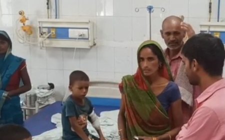 बहराइच में कुत्ते ने 7 साल के बच्चे को नोंचा:घर के बाहर खेलते समय किया हमला, चीख सुनकर ग्रामीणों ने बचाया