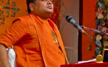 राम कथा में वनगमन प्रसंग सुन श्रोता हुए भावुक:शांतनु महाराज ने कहा- राम के चरित्र का वर्णन बिना उनकी कृपा संभव नहीं