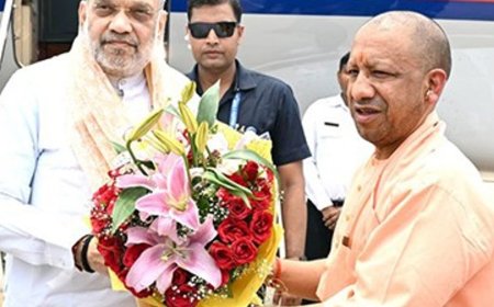 अमित शाह आज लखनऊ में,भाजपा बनाएगी 2027 का चुनावी रोडमैप:प्रदेश कार्यसमिति की बैठक में संगठन की मजबूती, सरकार के कामकाज और चुनावी मुद्दों पर होगी चर्चा