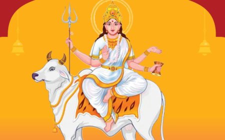 नवरात्रि का आठवां दिन:आज देवी दुर्गा के आठवें स्वरूप महागौरी की पूजा करें, पूजा में चढ़ाएं नारियल से बनी मिठाई
