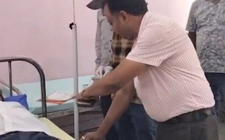 शिक्षक एमएलसी प्रत्याशी के रिश्तेदार से पूछताछ पर हंगामा:सपा विधायक ने किया विरोध, दिबियापुर के सेंट साईनाथ स्कूल पहुंची पुलिस
