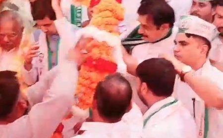 रालोद के सम्मेलन में कई लोगों ने पार्टी जॉइन की:युवाओं ने थामा दामन, प्रदेश अध्यक्ष ऐश्वर्य राज सिंह ने दिलाई सदस्यता