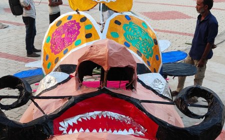 लखनऊ में पहली बार जलेगा डिजिटल रावण:रामलीला मंचन में AI का हो रहा है इस्तेमाल , दहन के बाद 45 मिनट होगी आतिशबाजी