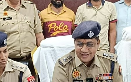 बाल कटवाने के विवाद में फायरिंग, दो आरोपी गिरफ्तार:कैराना के पावटीकलां में दो भाइयों पर चलाई थी गोली, तमंचे और कारतूस बरामद