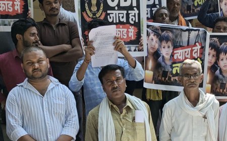नंदवारा दोहरे हत्याकांड में CBI जांच की मांग:अखिल भारतीय लोधी सभा ने मुख्यमंत्री को ज्ञापन भेजा, दो मासूम भाइयों की मौत का मामला