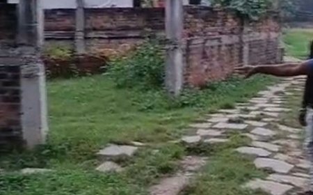 पचोखर गांव में सड़क, नाली और स्ट्रीट लाइट की कमी:ग्रामीण नाराज, अफसरों-जनप्रतिनिधियों के घेराव की चेतावनी; अधिकारी बोले- काम जल्द होंगे