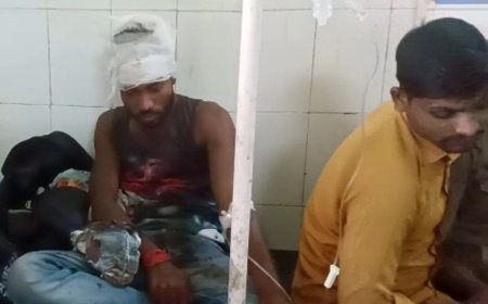 एक रुपए के विवाद में दुकानदार और ग्राहक भिड़े:सीतापुर में दो भाइयों समेत 3 घायल, पांच सौ का नोट दिखाने पर विवाद