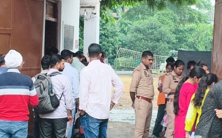 रायबरेली में बारिश के बीच PET परीक्षा:19,488 अभ्यर्थी होंगे शामिल, केंद्रों तक पहुंचने में परेशानी