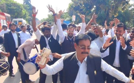 सुल्तानपुर बार चुनाव में बने कई इतिहास:नई कार्यकारिणी का कार्यकाल सिर्फ 9 महीने, 58वें अध्यक्ष बने शारदा प्रसाद मिश्रा