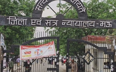 हत्या के 4 दोषियों को आजीवन कारावास और अर्थदंड:मऊ में 11 साल पहले चुनावी रंजिश में हुई थी राजेश वर्मा की हत्या