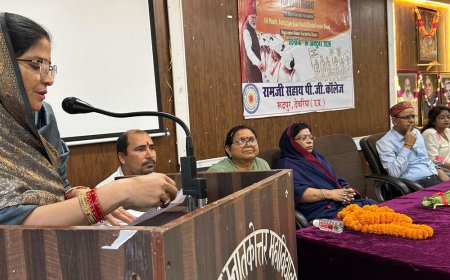 नशामुक्त युवा-विकसित भारत’ अभियान:छात्र-छात्राओं को फिटनेस, स्वस्थ जीवनशैली, आत्मरक्षा और स्वावलंबन की जानकारी दी