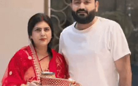तस्वीरों में देखिए जनप्रतिनिधियों के करवाचौथ की झलक:मेरठ में पारंपरिक रस्मों के साथ की पूजा-अर्चना