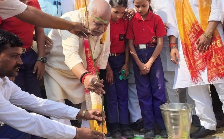 सेवा संकल्प अभियान के तहत 5 हजार पौधे रोपे गए:पूर्व सांसद लल्लू सिंह और विधायक चंद्रभान पासवान कार्यक्रम में रहे मौजूद