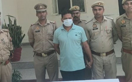 बागपत में 25 हजार का इनामी बदमाश गिरफ्तार:पुलिस पर फायरिंग कर भागा था, नलकूप चोर गिरोह का सदस्य था; अवैध तमंचा मिला