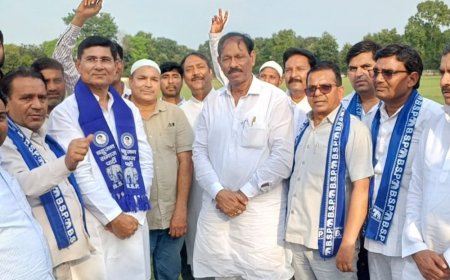 आकाश आनंद की जनसभा से पहले भाजपा को झटका:बुलंदशहर में सांसद भोला सिंह के करीबी ब्लॉक प्रमुख बसपा में शामिल, 28 अक्टूबर होगी रैली