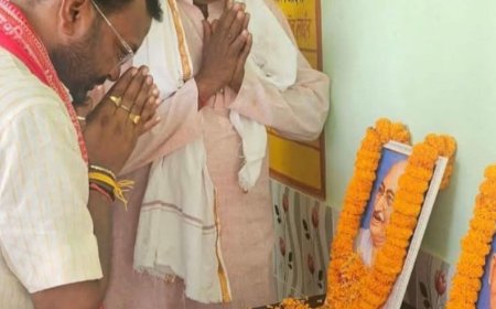 बरवा महादेवा में गांधी-शास्त्री जयंती समारोह:ग्रामीणों ने महापुरुषों को नमन कर लिया स्वच्छता और राष्ट्रसेवा का संकल्प